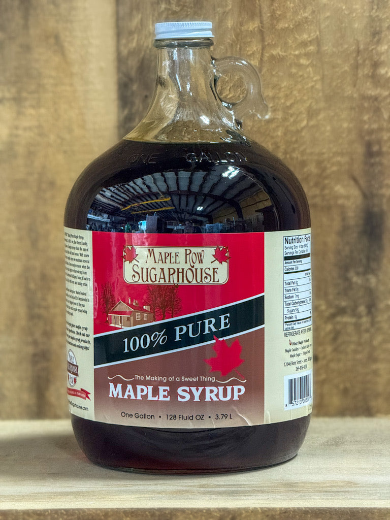 Pure Maple Syrup, Glass jar - Gallon(128oz)