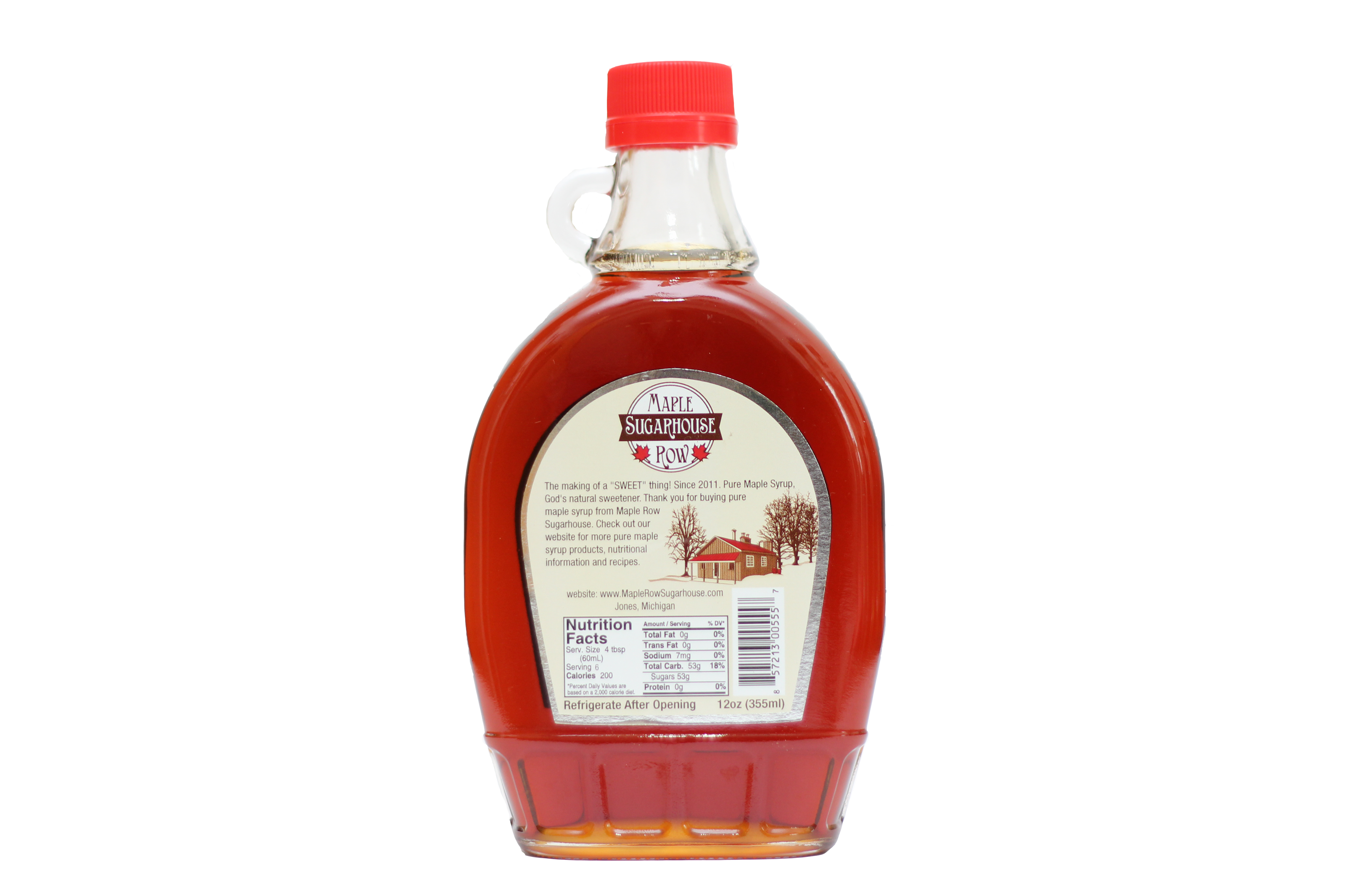 Pure Maple Syrup, Glass Jar - 12 oz
