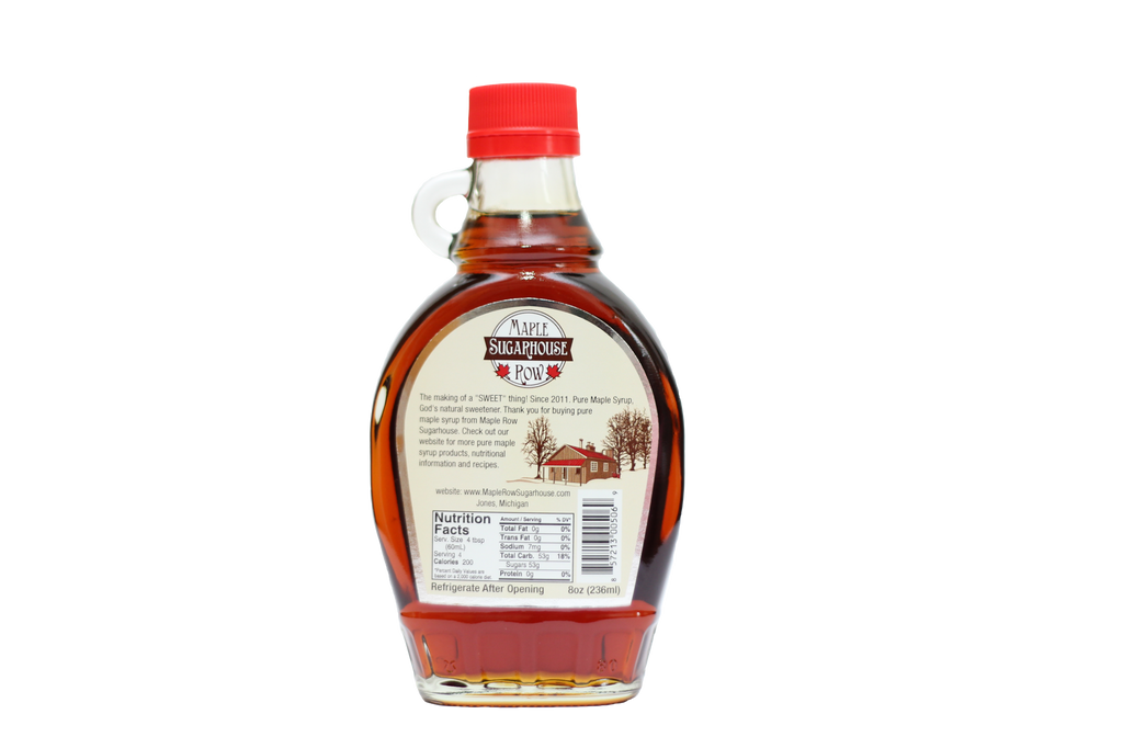 Pure Maple Syrup, Glass Jar- Half Pint(8oz)