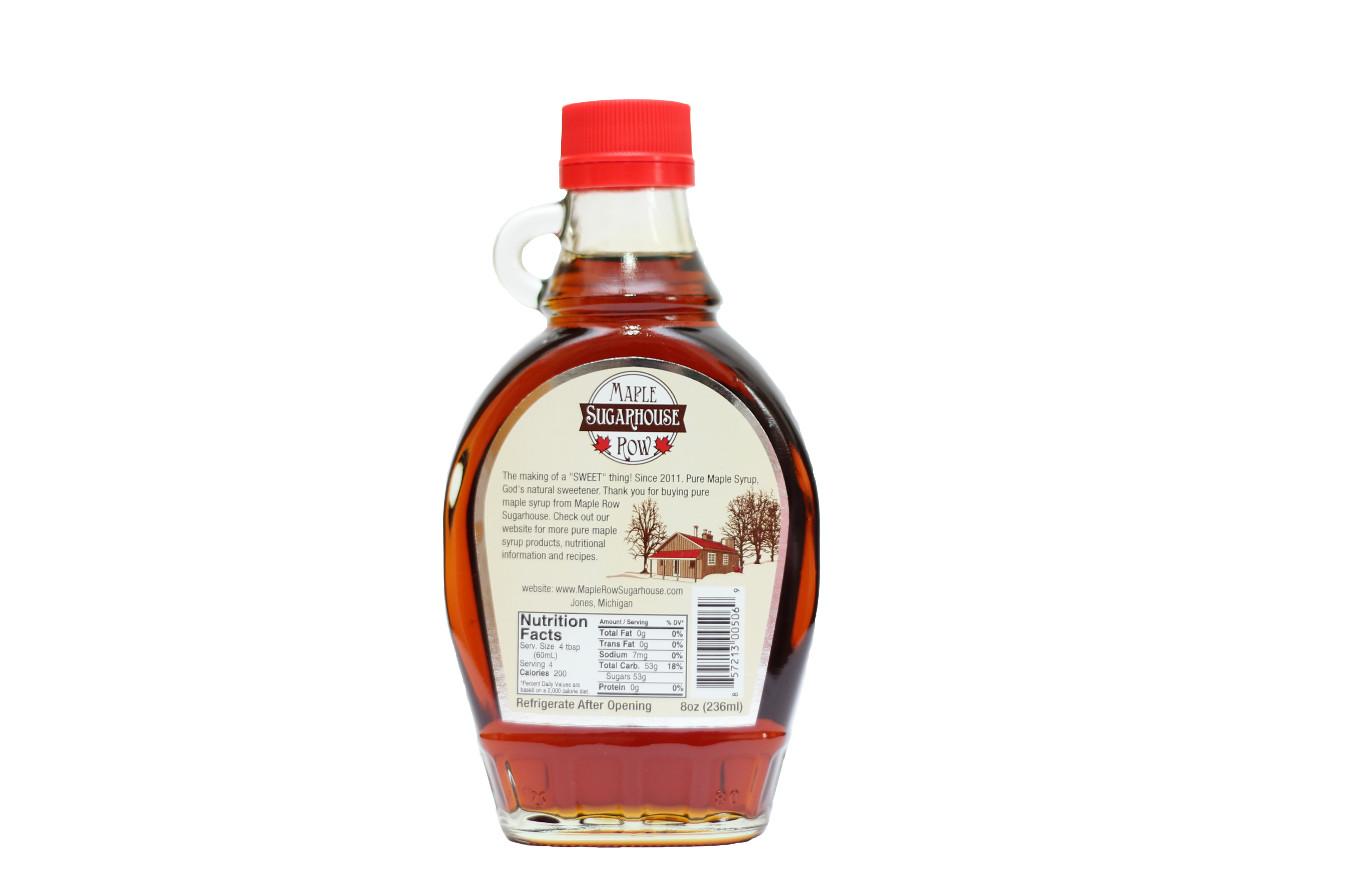 Pure Maple Syrup, Glass Jar- Half Pint(8oz)